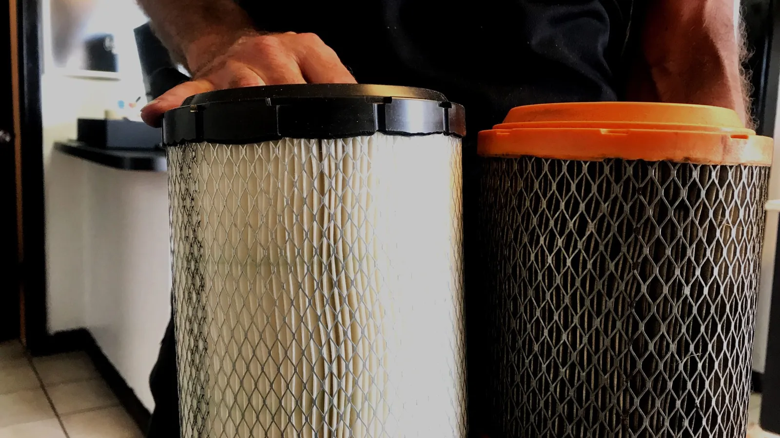 Industrial filter cartridges
